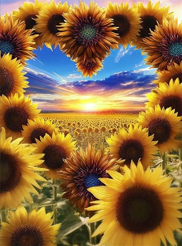 Niazidier Sunflower Diamond Art Kit
