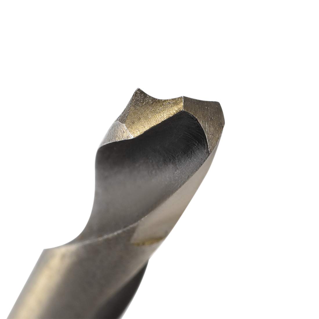 Sourcing Map 10pcs Foret Hélicoïdal Mèche HSS Double Extrémité Titane 4.2mm - Idéal Pour Métaux Durs