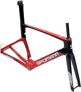 Amazon ロードバイクフレーム ング カーボンフレームセット 700c 大人用バイクフレーム 47/49/52/54/56/48