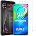 Produktbild Conie® Displayfolie für Motorola Moto G8 Power, Tempered Glass verstärkte Panzerglas Folie 9H Panzerfolie Gorilla Glasfolie, Moto G8 Power Displayschutzfolie Klar