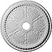 Ekena Millwork CM27WIFBS Winsor Ceiling Medallion, 27 1/2"OD x 4"ID x 1 1/2"P, Hand-Painted Flash Blue