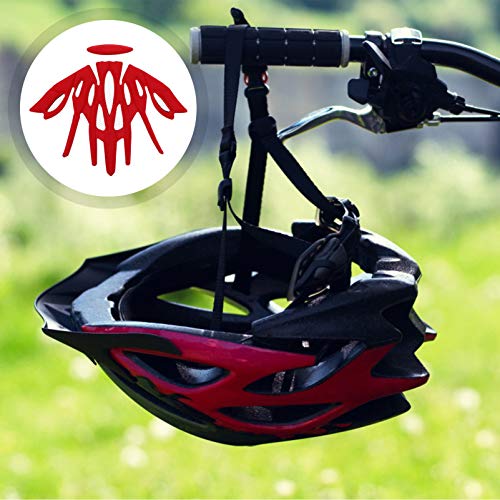 CLISPEED Capacete da Bicicleta Almofadas Forro Universal Almofadas de Esponja Respirável Capacete Da