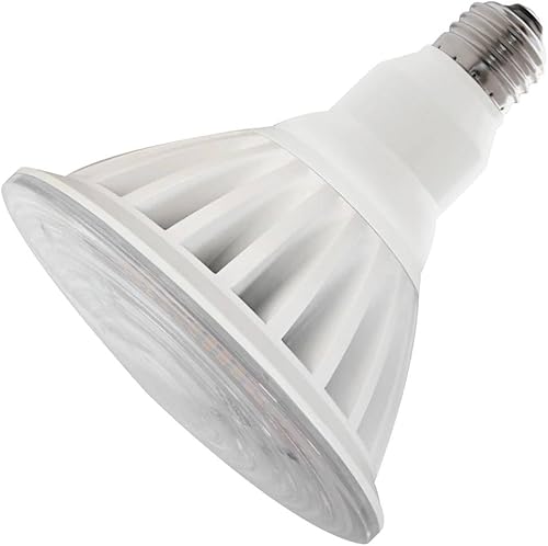 Feit Electric Bombilla LED PAR38, equivalente a 325 W, bombilla de inundación para exteriores, no regulable, vida útil de 13 años, 5000 lúmenes, luz
