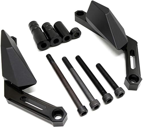 Miniatura 7 de Funda de aluminio CNC para motocicleta, protector de choque del motor, protector deslizante para protección contra caídas, compatible con Yamaha Azul