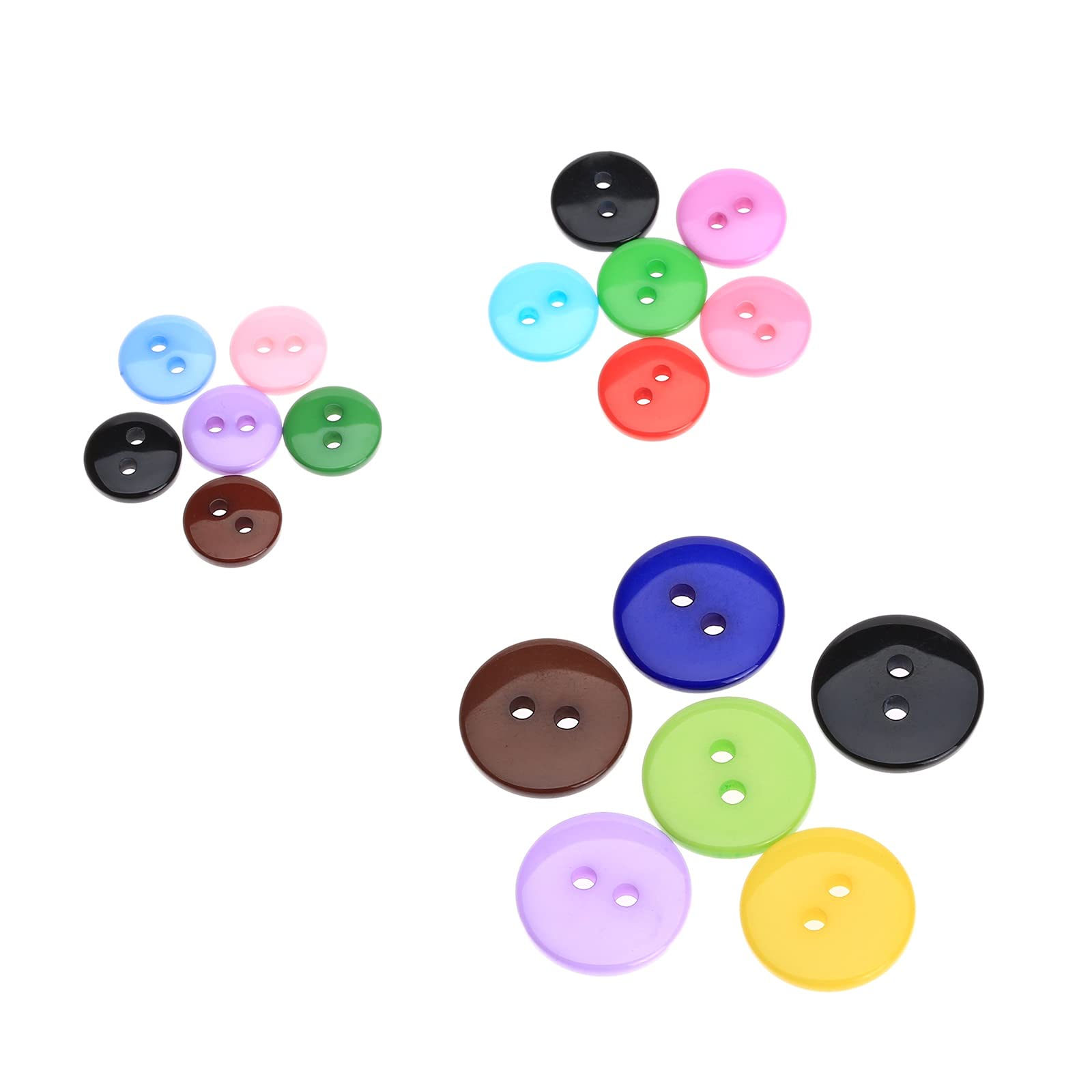 Boutons de résine 10mm parfaits pour personnaliser vos cahiers de scrapbook