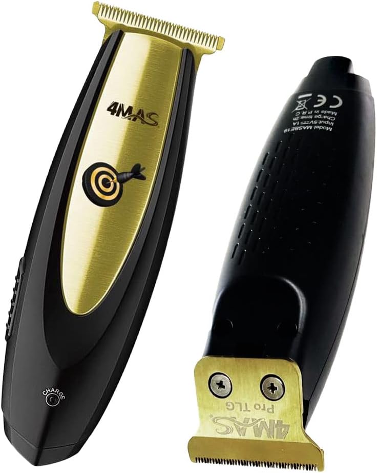 4MAS Bullseye Finishing Trimmer - Gold Zero-Gapped TLG Blade Attached
