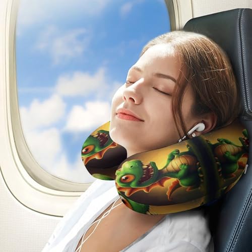Almohada de viaje de espuma viscoelástica tamaño único miniatura 3