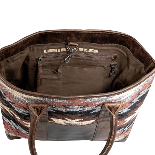Bolso Tote de Cuero Multicolor Guadalupe STS Ranchwear miniatura 6