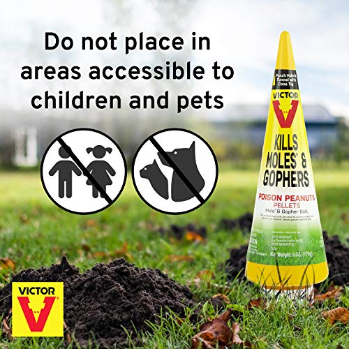 Victor M6006-4 Outdoor Mole & Gopher Poison Peanuts thumb #1
