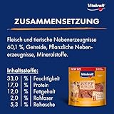 Vitakraft Beef Burger, Hundeleckerli, für zwischendurch und unterwegs, ohne Zusatz von Zucker (1x 27g)