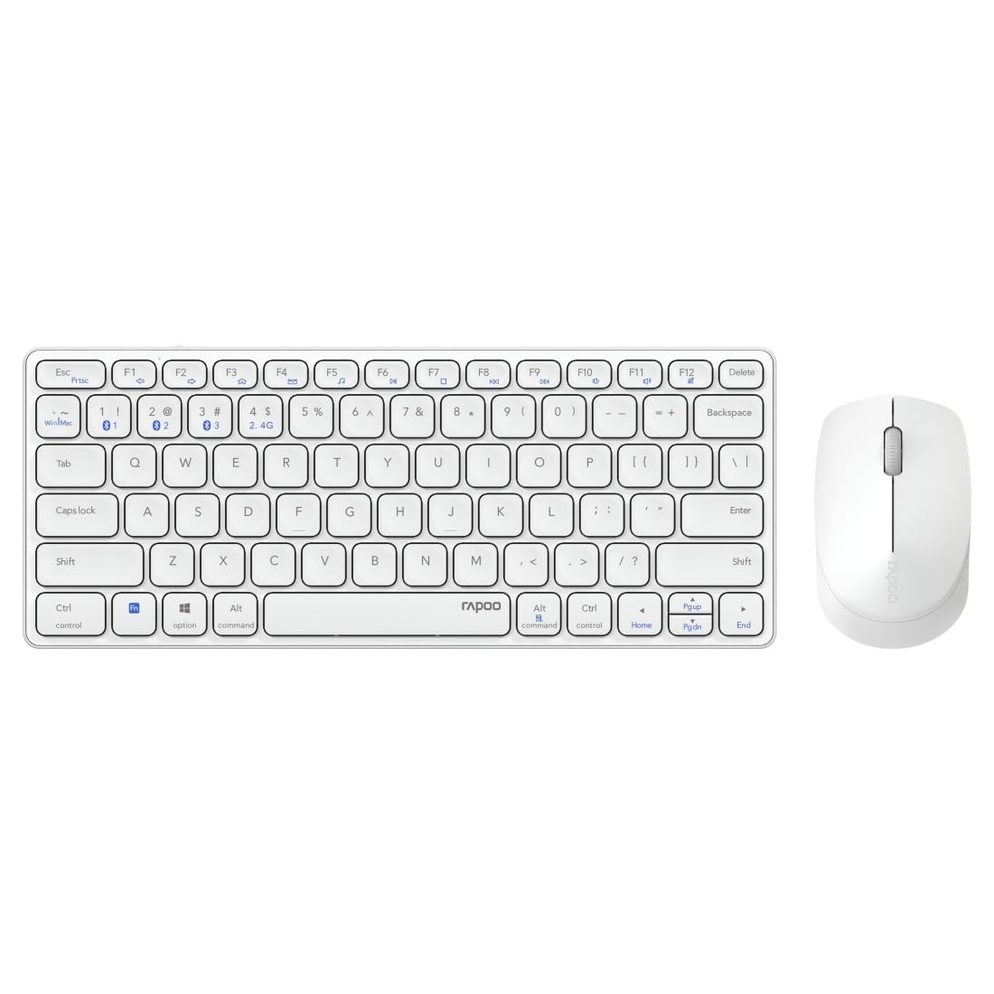 Rapoo E2700 Draadloos Toetsenbord - - Voor 23.59u, morgen in huis