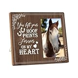 valucise Horse Memorial Gifts, Horse Pictures Frame, Pet Memorial Photo Frame, Sympathy Gifts For Loss Of Horse, Farmhouse Home Living Room Bedroom Office Decoration -b38