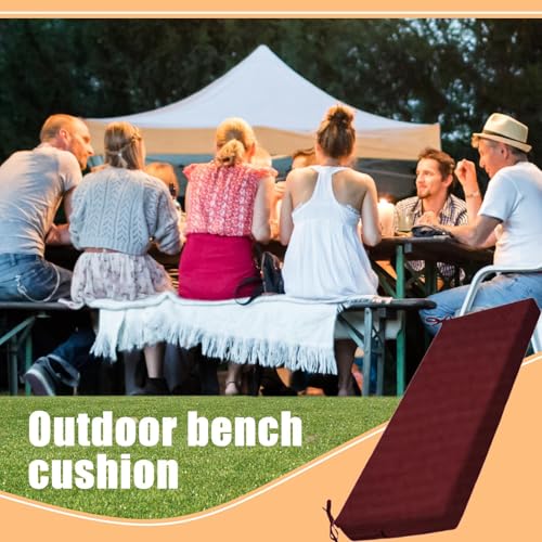 Coussin pour banc de jardin imperméable matelassé de terrasse - 7