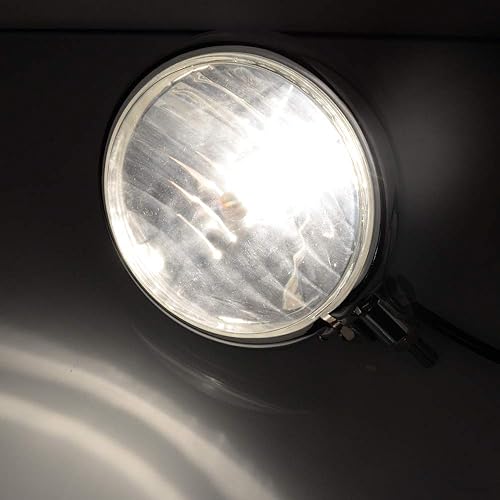 Miniatura 7 de 5.75 "bala halógena motocicleta faro H4 bronce bombilla para bobbers, corredores de café y personalizado