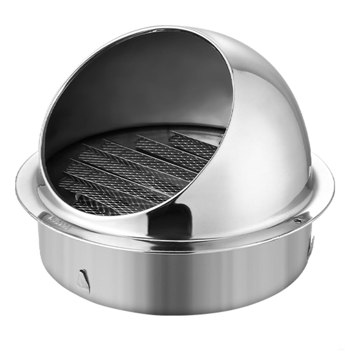 Rejilla de ventilación Redonda de Acero Inoxidable, Rejilla Protectora con Malla antiinsectos, Cubierta de Salida de Aire (tamaño: 300 mm – 11,8 Pulgadas)