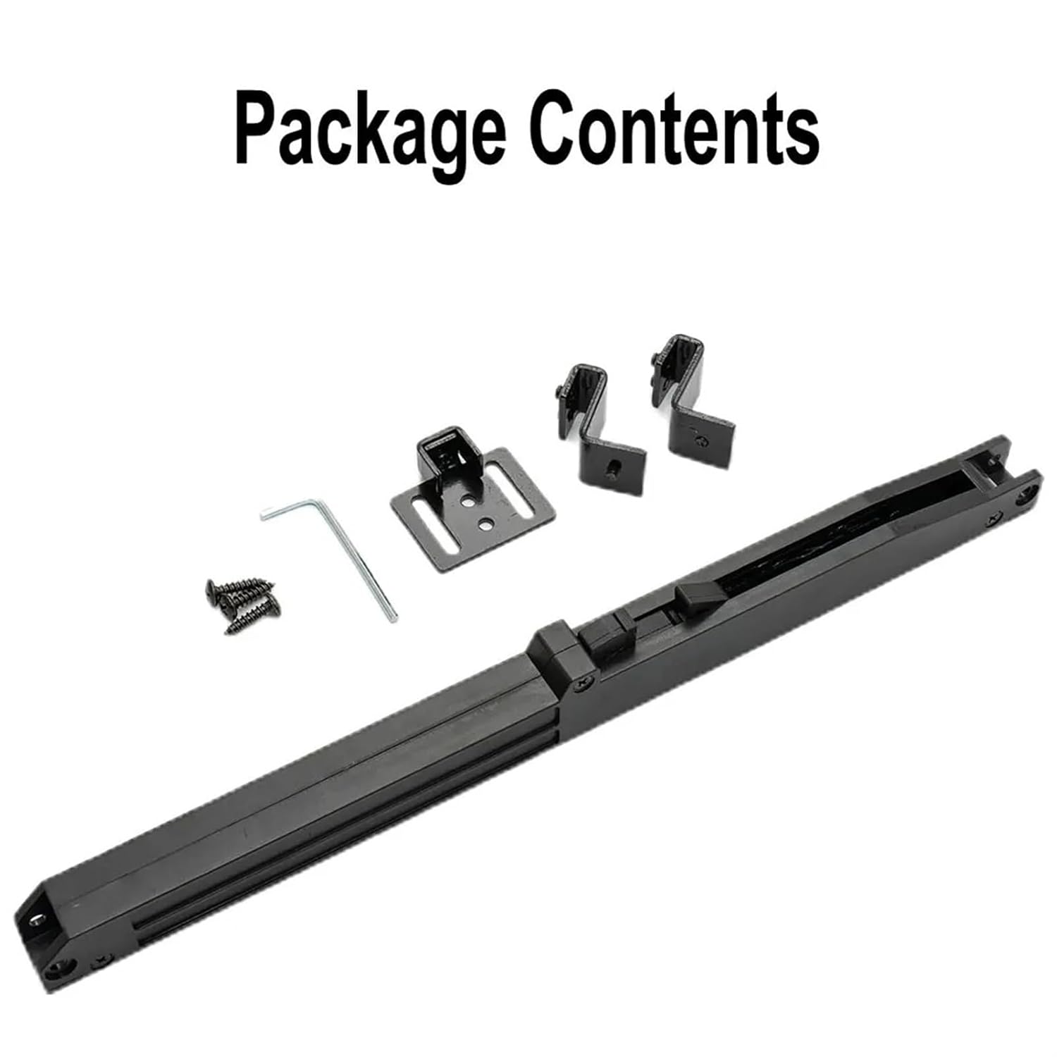 Drawer Rolling Bearing Slip Rail 2pcs Barn Door Soft Close Mechanism Spring Buffer Slide Damper Hardware for Damper Sliding Barn Door Hardware Track Kits