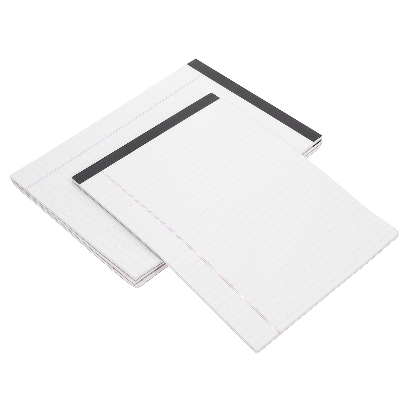Ipetboom 4 pezzi Blocchi Note Legali Carta Liscia e Spessa con Righe Blu Blocco Appunti Universitario e Ufficio Formato Wide Ruled per Scrivere e Disegnare di Quaderni Portatili
