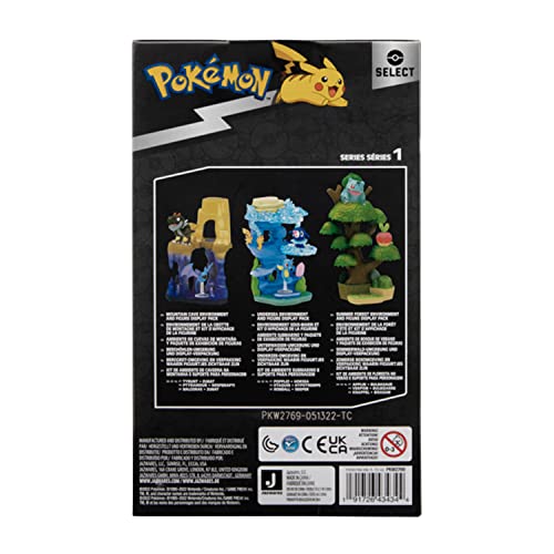 Pokémon Pack environnement sous marin avec figurines Otaquin et Hypotrempe 5cm BANDAI Neuf - vue 9