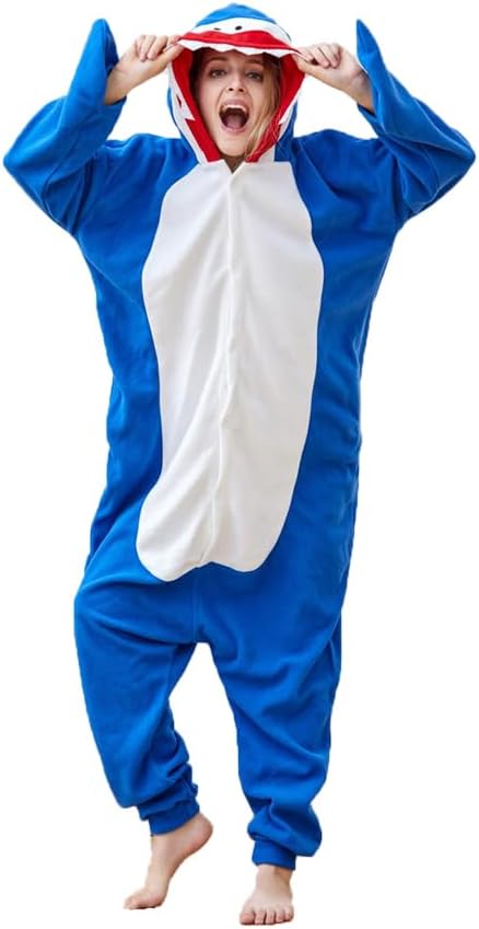 Unisex Adult Animal Onesie Pajamas Cosplay- Halloween Costume - Image 3