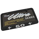 Ford Mustang 5.0 Black Metal License Frame