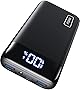 INIU Power Bank B5 (モバイルバッテリー 22.5W 20000mAh) 大容量 急速充電 PD 3.0 QC 4.0 [3台同時充電 LEDライト付き 残量表示 PSE認証済] USB C モバイル バッテリー 携帯充電器 アウトドア/防災/緊急用などの必携品 iPhone 16 / 15 & Android iPad その他各種対応 日本語取扱説明書付き（ブラック）