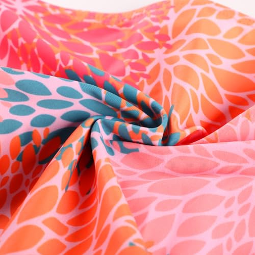 Image of GRACE KARIN Girls Long Sleeve Swimsuit Mermaid Bathing Suit Rash Guard Swimwear 4 Piece Size 5-12