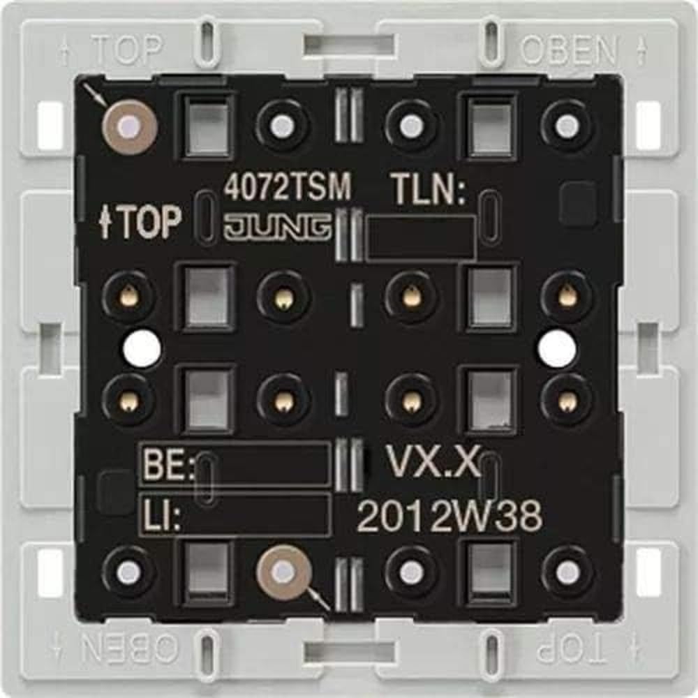 Jung 4072TSM KNX Tastsensor-Modul Busankoppler Standard 1-4fach