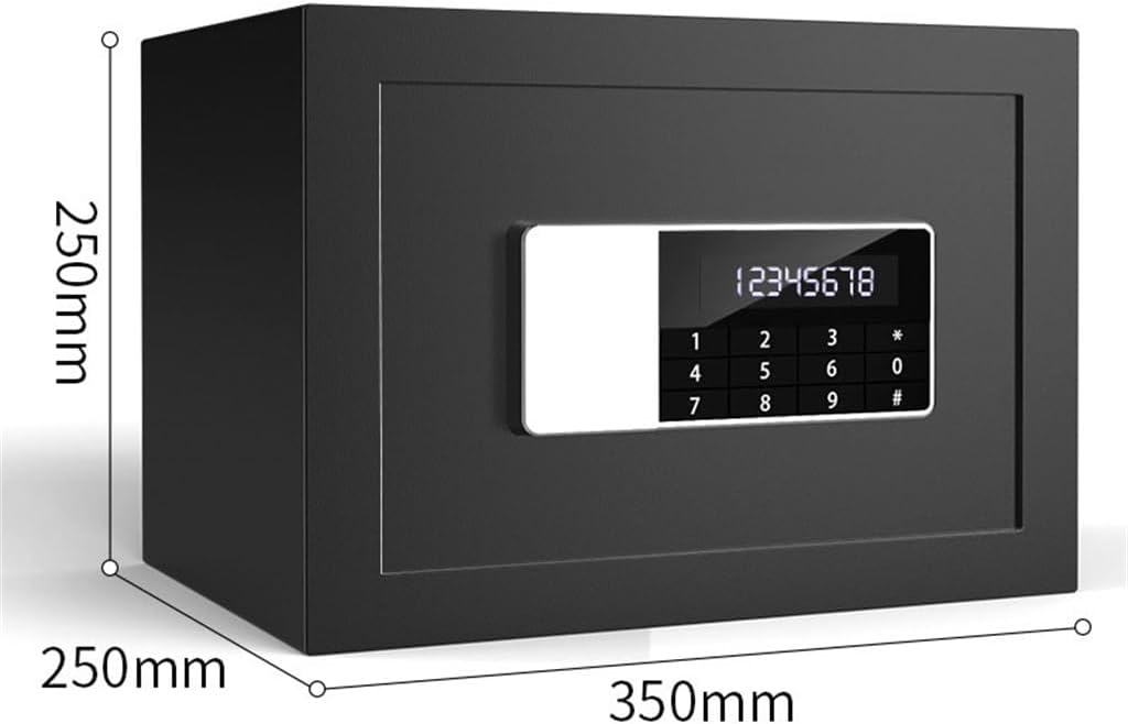 Safe Deposit BoxSmall Household Mini Wall LockerDouble Alarm Box