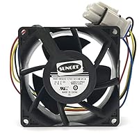 V80E14MS2A3-57A611 DC 13.6V 0.16A 4wire 80x80x38mm Server Square Cooler fan