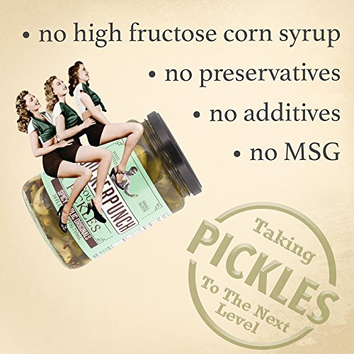 Suckerpunch Gourmet - Spicy Garlic Original Pickle Chips, Fresh Taste, Crisp Texture, Gluten Free, Vegan Friendly, Kosher And Made In The Usa (24 Ounce) #TOP5