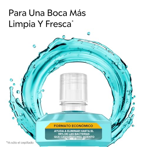 Miniatura 3 de Listerine Mentol Enjuague Bucal Con Flúor, 1 L, 2 Uds
