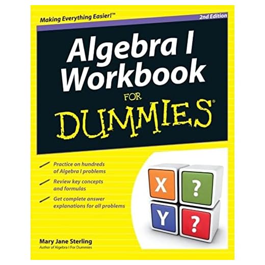 Algebra I Workbook For Dummies