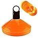 Neworkg 20-Pack GSports 2 inch High Soccer disc Cones,Multi color Cone for Agility Training, Soccer, Football, Kids, Field Marker