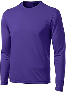 plain purple long sleeve shirt