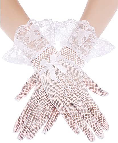 Women Gloves for for Wedding, Tea Party, Cosplay, Costume
