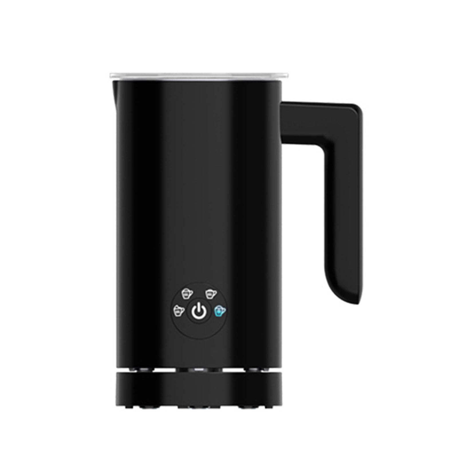 Uqezagpa 500W Electric Milk Frother Stainless Steel Coffee Foam Maker Coffee Whipper Automatic Electric Whisk for Latte Milk Frother