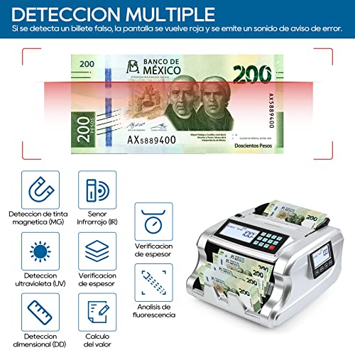 Mejores precios y opiniones de Contador billetes para comprar online. 14 Mejores precios y opiniones de Contador billetes para comprar online. 8