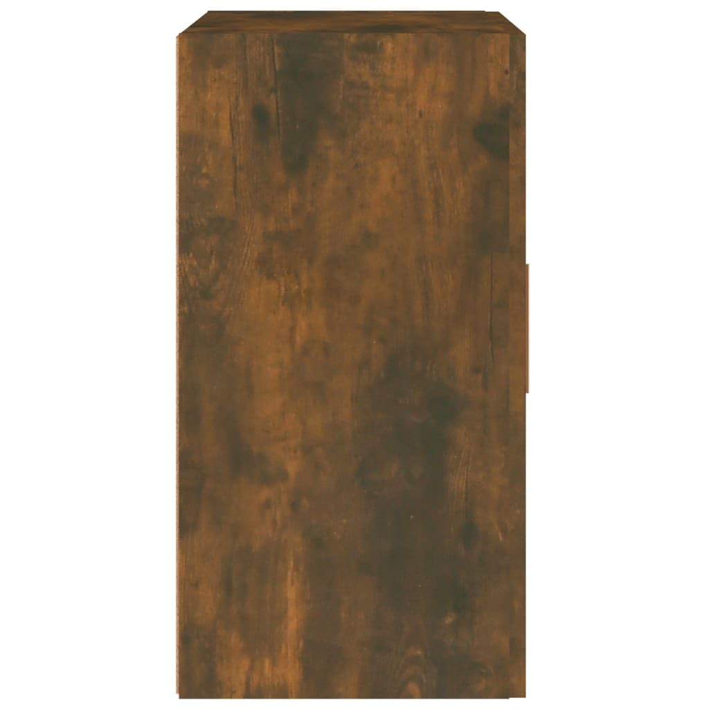 vidaXL Armario de Pared Mueble Almacenaje Colgante para TV Estante Flotante Salón Casa Decoración Madera Contrachapada Color Roble