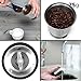 Duronic Electric Coffee Grinder CG250, Spice Grinder Machine, Stainless Steel Blades Grinders, Fast Dry Mini Removable Grinding Mill Pot for Coffee Beans, Nuts, Seeds, Spices, Flax, Black