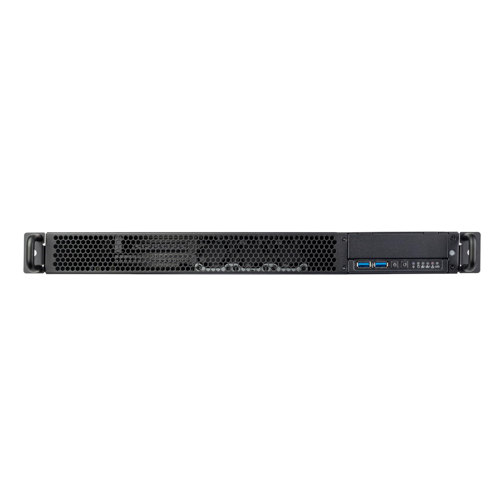 SilverStone RM100 - Châssis Serveur 1U rackable avec Support pour Carte mère ATX et Design de Module I/O Reversible, SST-RM100