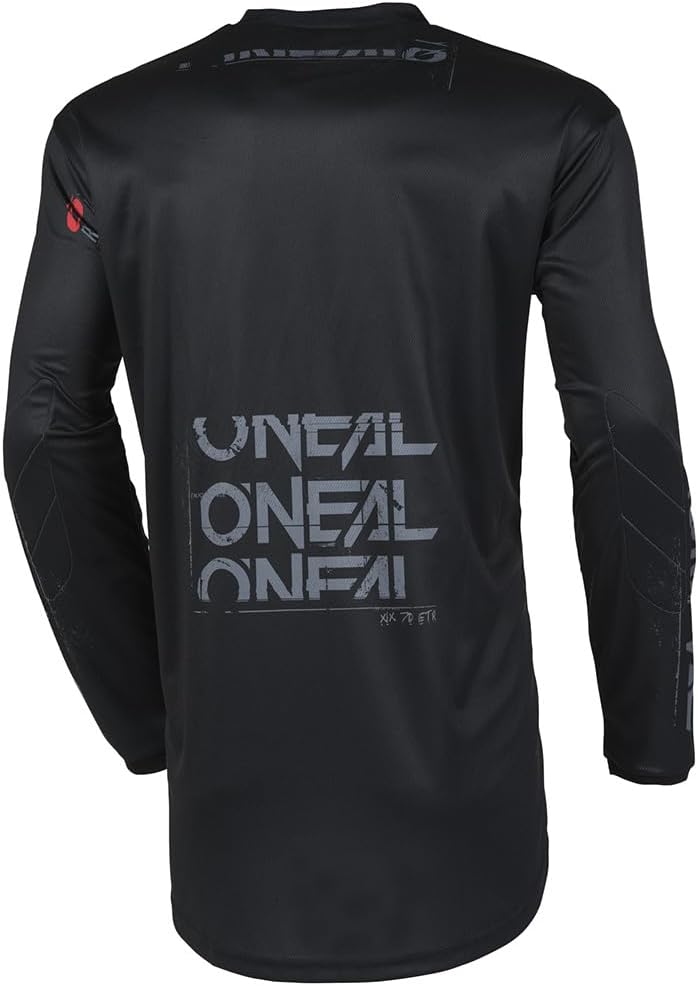 MX Outfit O'Neal Element Static Black Gray Men (W28/Medium) Protective Pants Jersey dirt bike bundle motocross off-road combo set