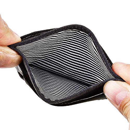 kinzd Minimalist Mens Wallet RFID Front Pocket Wallet Secure Thin Credit Card Holder Men Women3