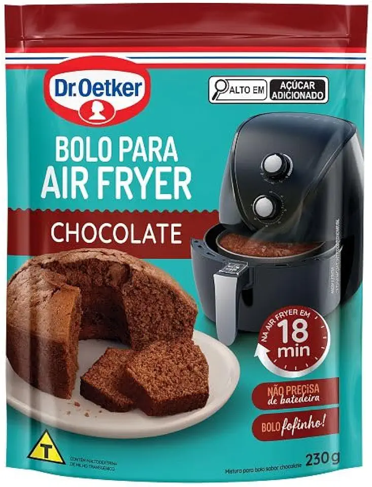 Mistura Bolo Chocolate para Air Flyer