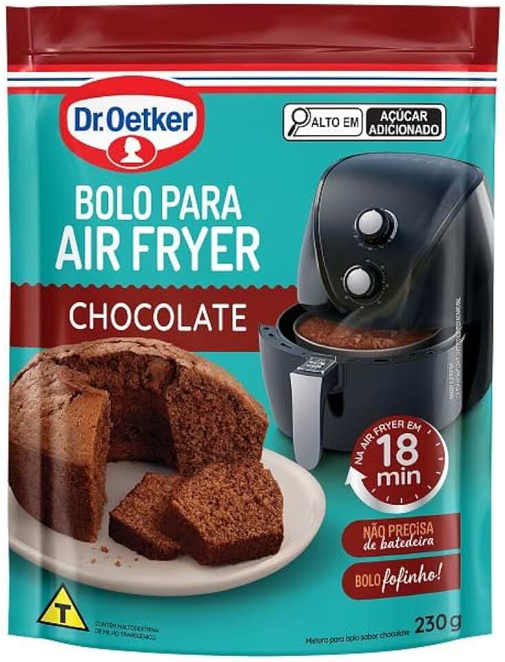 Mistura Bolo Chocolate para Air Flyer