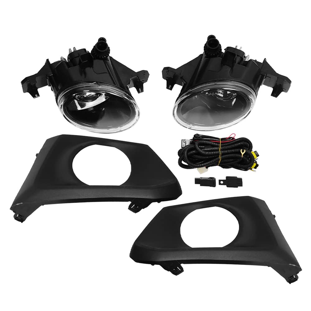 Riloer Kit fendinebbia anteriori per auto 2pcs 12V 55W LED, sostituzione fendinebbia di guida H11 sinistra destra H11 bianco per N-issan A-ltima 2019-2022, impermeabile