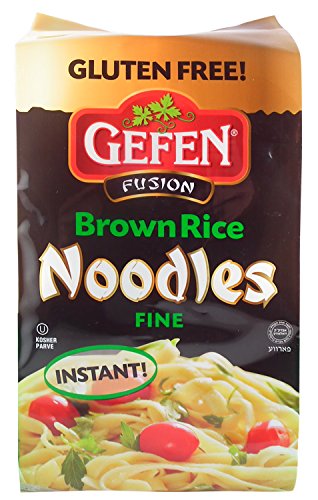 Gefen, Gluten Free Instant Fine Brown Rice Noodles, 11.6oz (2 Pack)