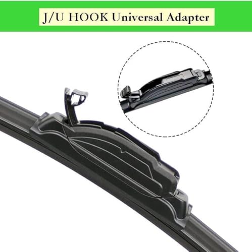 Oem Quality 24" + 18" Premium All-Seasons Durable Stable And Quiet Windshield Wiper Blades + 1 Year Warranty (Set Of 2) #TOP3