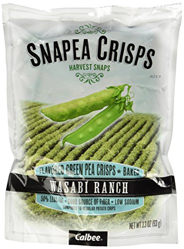 Lil Drug HBW Snapea Crisps Wasabi Ranch, 3.3 Oz