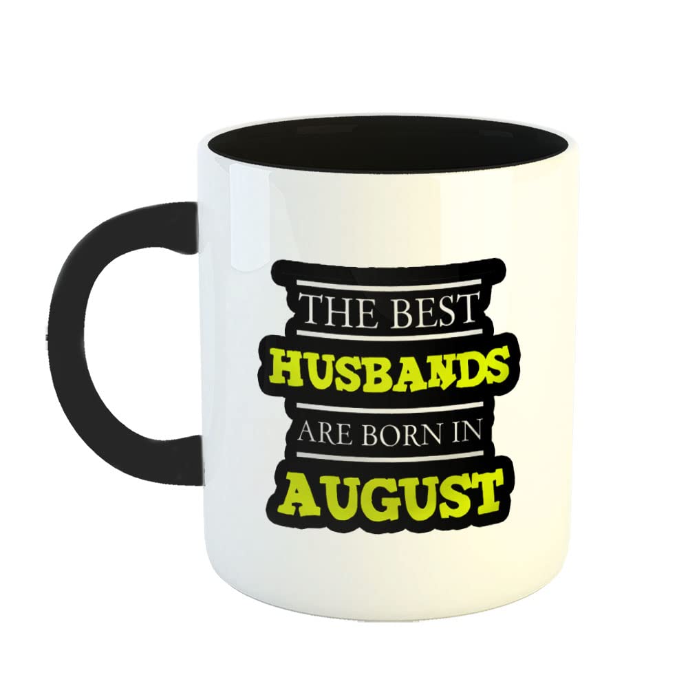 Buy YaaNaa Printed Coffee Mug, August Month Birthday Wishes The