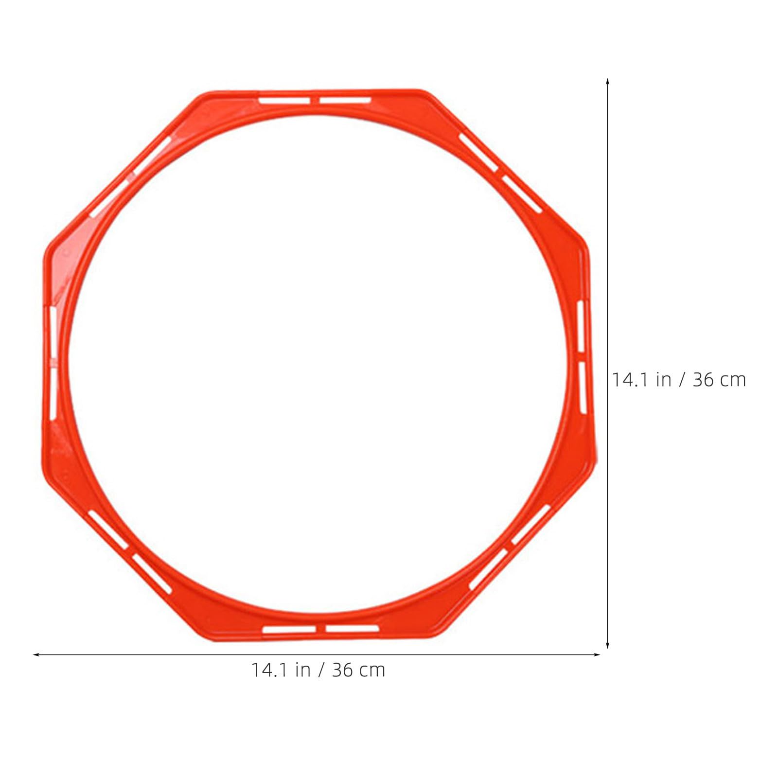 iplusmile 8 Piezas Aros de Entrenamiento de Agilidad, de 40cm, PP